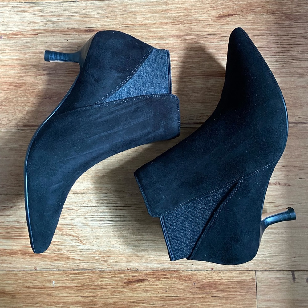Violet55 Up Black Suede